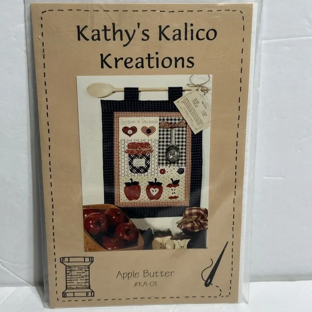 Kathy's Kalico Kreations Apple Butter #KA-01 NEW Vintage Sewing Pattern